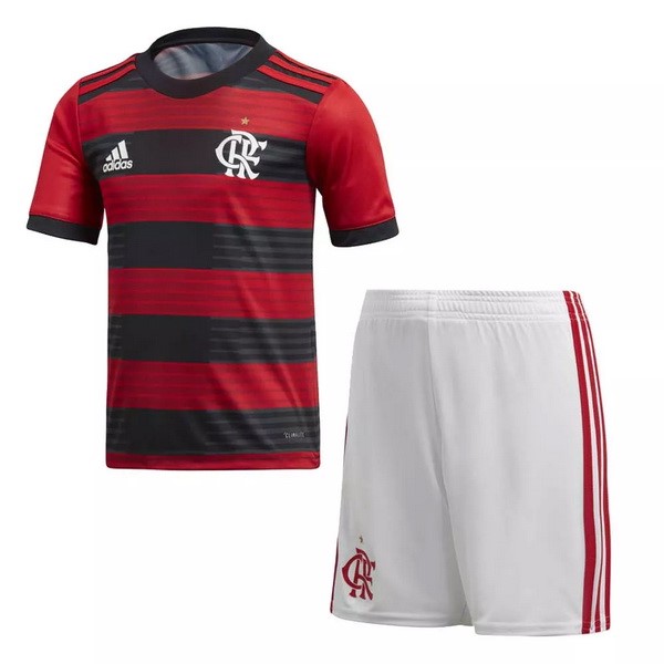 Flamengo Trikot Heim Kinder 2018-19 Rote Fussballtrikots Günstig